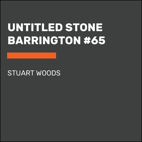 Untitled Stone Barrington #65 (Paperback)