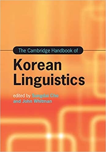 [POD] The Cambridge Handbook of Korean Linguistics (Hardcover)
