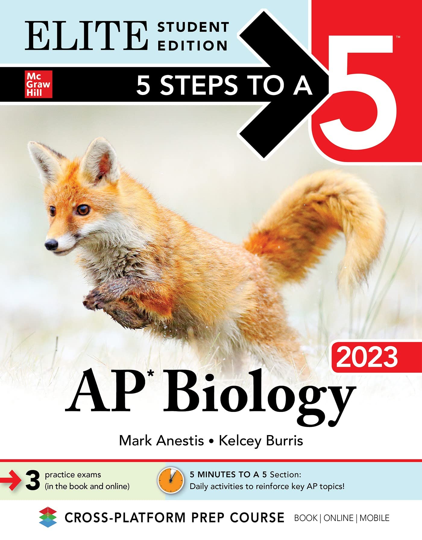 5 Steps to a 5: AP Biology 2023 Elite Student Edition (Paperback)
