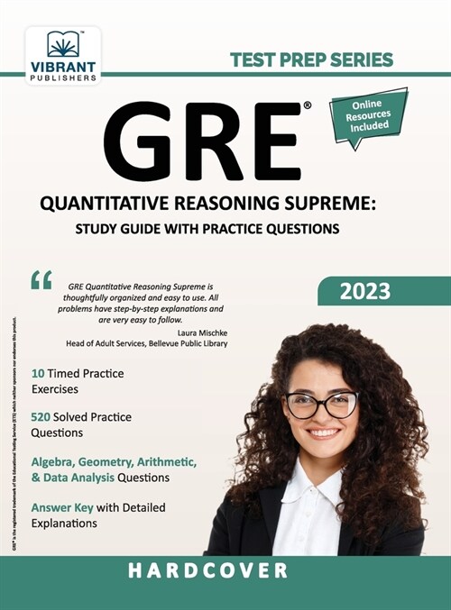 [POD] GRE Quantitative Reasoning Supreme: Study Guide with Practice Questions (Hardcover)