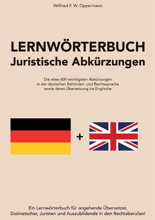 [POD] Lernw?terbuch: Juristische Abk?zungen (Paperback)