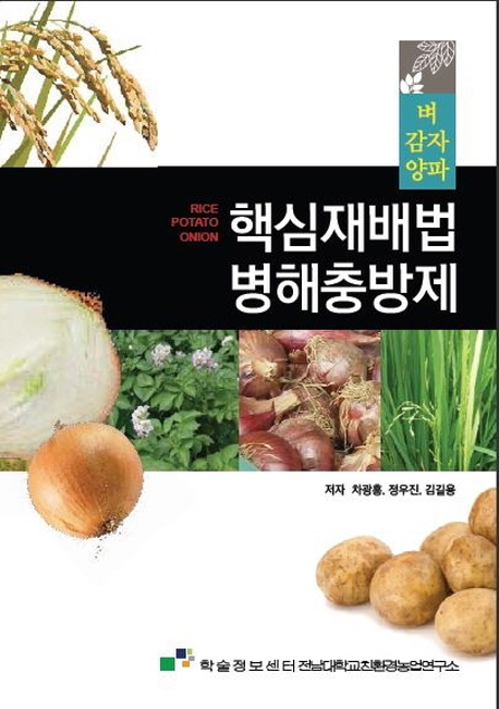 벼. 감자. 양파 핵심재배법 병해충방제